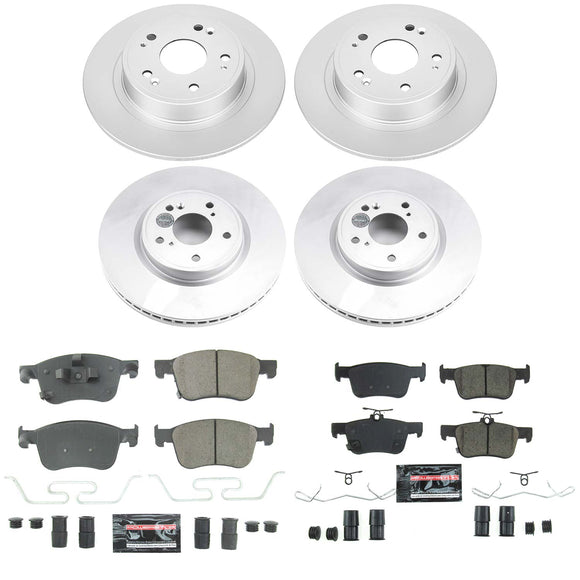 Z23 Daily Driver Premium Carbon-Fiber Ceramic Brake Pad and Fully Coated Rotor K