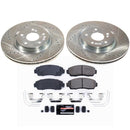 PowerStop Z23 Daily Driver Carbon-Fiber Ceramic Brake Pad and Drilled & Slotted