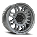 17x8.5 Vision 409 Inferno Satin Grey 6x114.3 6x4.5 ET0 Wheel Rim