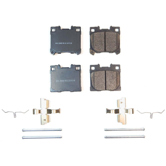 PowerStop Z17 Evolution Ceramic Brake Pads With Hardware