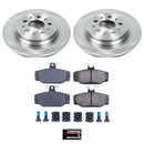 PowerStop OE Stock Replacement Low-Dust Ceramic Brake Pad and Rotor Kit