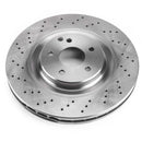 Front PowerStop AutoSpecialty Rotor For Mercedes-Benz C32 AMG