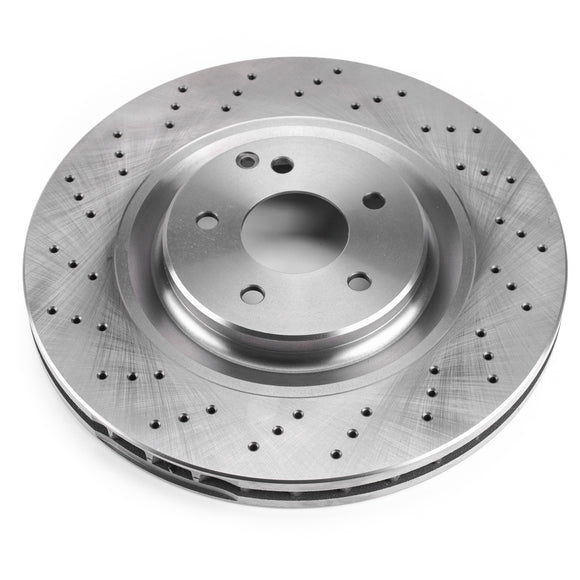 Front PowerStop AutoSpecialty Rotor For Mercedes-Benz C32 AMG