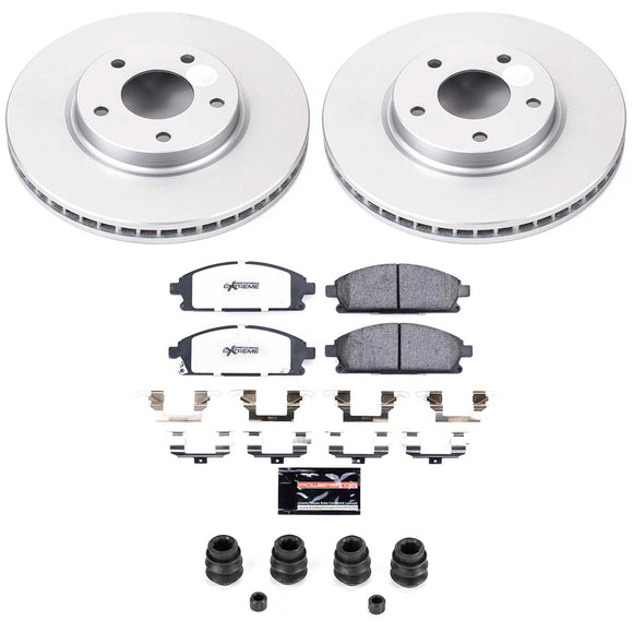 Z36 Truck & Tow Premium Carbon-Fiber Ceramic Brake Pad and Fully Coated Rotor Ki