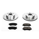PowerStop Z23 Daily Driver Carbon-Fiber Ceramic Brake Pad and Drilled & Slotted
