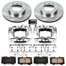 PowerStop OE Stock Replacement Low-Dust Ceramic Brake Pad, Rotor and Caliper Kit