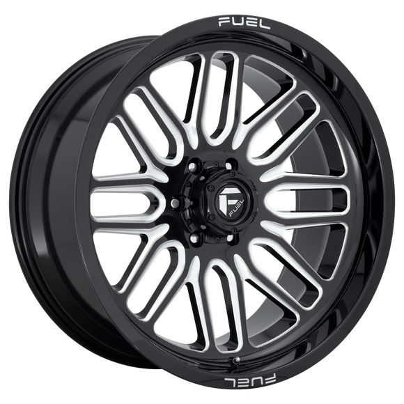 20x10 Fuel Off-Road D662 Ignite Gloss Black Milled 5x127 ET-18 CB78.1 Wheel Rim