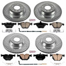 PowerStop Z23 Daily Driver Carbon-Fiber Ceramic Brake Pad and Drilled & Slotted