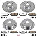 PowerStop Z26 Street Performance Ceramic Brake Pad and Drilled & Slotted Rotor K