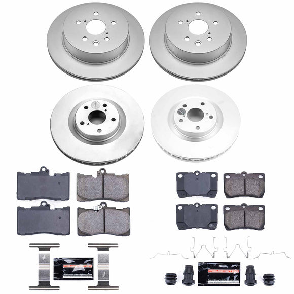 Z23 Daily Driver Premium Carbon-Fiber Ceramic Brake Pad and Fully Coated Rotor K