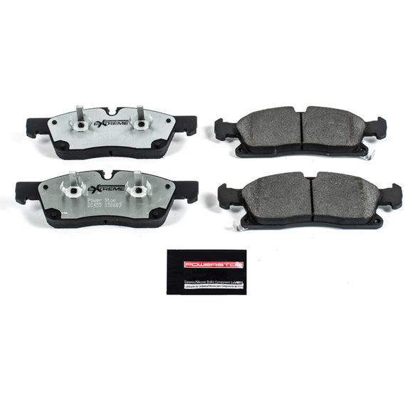 PowerStop Z26 Street Performance Carbon-Fiber Ceramic Brake Pads With Hardware