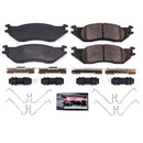 PowerStop Z23 Evolution Sport Carbon-Fiber Brake Pads With Hardware