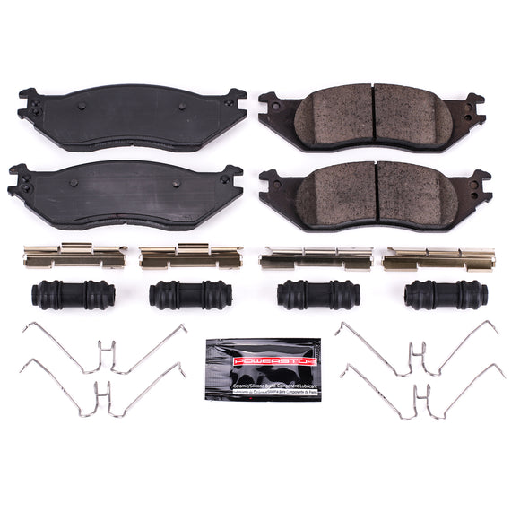 PowerStop Z23 Evolution Sport Carbon-Fiber Brake Pads With Hardware