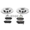 PowerStop Z23 Daily Driver Carbon-Fiber Ceramic Brake Pad and Drilled & Slotted