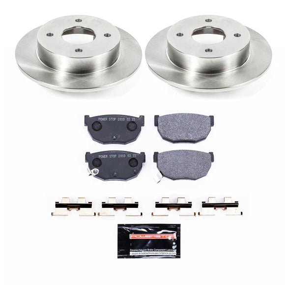PowerStop Track Day Spec High-Performance Brake Pad and Rotor Kit