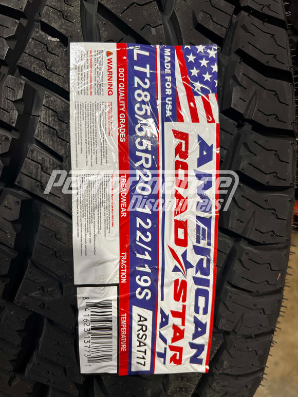 285/55R20 American Roadstar A/T 122S BSW E 285 55 20 2855520