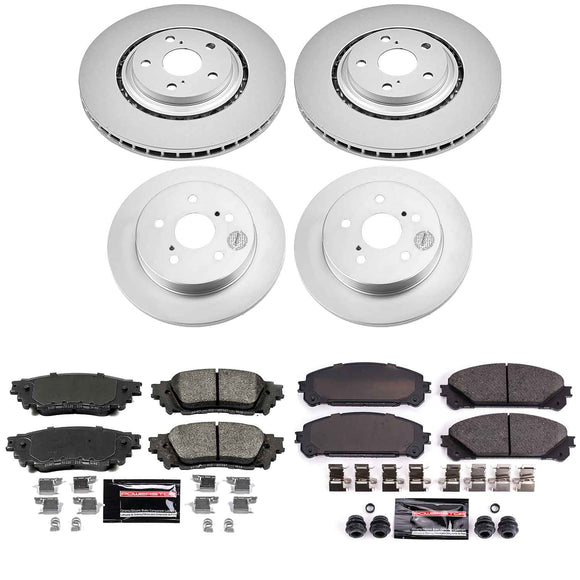 Z23 Daily Driver Premium Carbon-Fiber Ceramic Brake Pad and Fully Coated Rotor K