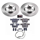 PowerStop OE Stock Replacement Low-Dust Ceramic Brake Pad and Rotor Kit