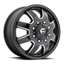 17X6.5 Fuel D538 Maverick Matte Black Milled 8X210 ET116 wheel/rim