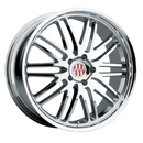 20x11 Victor Lemans Chrome Wheel/Rim 5x130 5-130 20-11 Porsche ET36