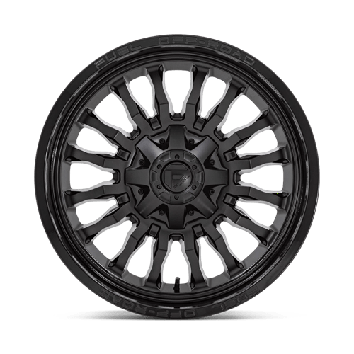 20x10 Fuel Off-Road D796 Arc Matte Black Gloss Black Lip 8x165.1 ET-18 Wheel