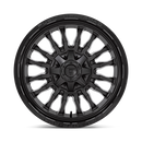 20x10 Fuel Off-Road D796 Arc Matte Black Gloss Black Lip 8x165.1 ET-18 Wheel