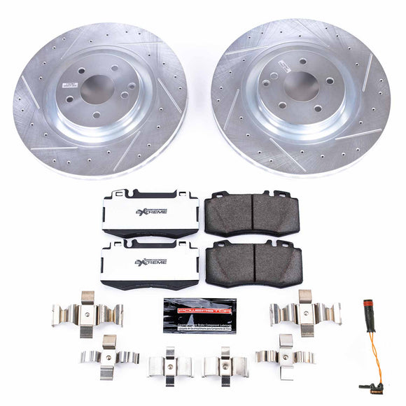 PowerStop Z26 Street Performance Ceramic Brake Pad and Drilled & Slotted Rotor K