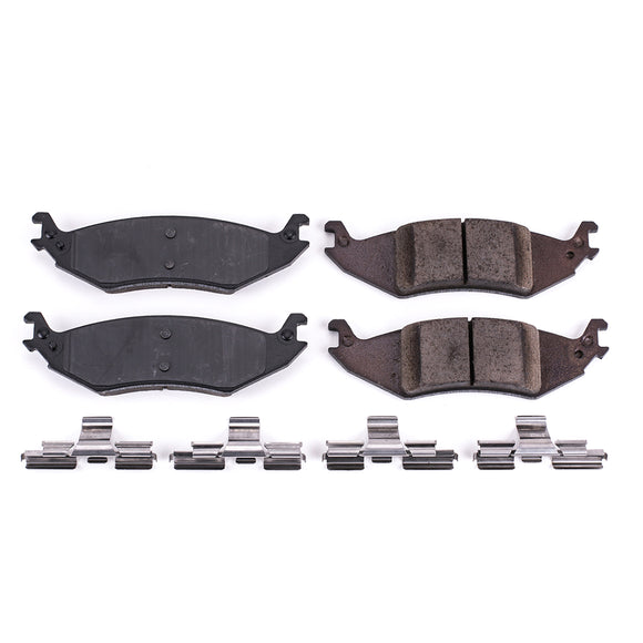 PowerStop Z17 Evolution Ceramic Brake Pads With Hardware