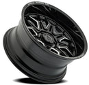 20x10 Arena Wheel Violator Gloss Black And Milled Wheel 6x139.7 ET-18 CB106.1