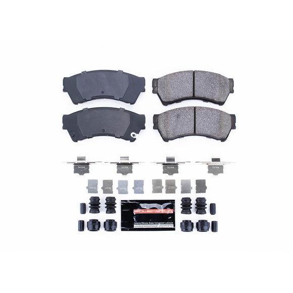 PowerStop Z23 Evolution Sport Carbon-Fiber Brake Pads With Hardware