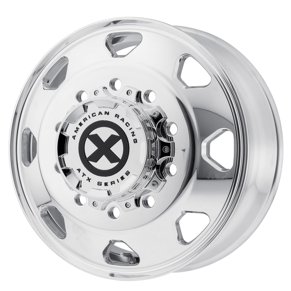 22.5X8.25 American Racing ATX AO401 OCTANE Polished 10X285.75 ET144 wheel