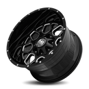 20x12 Hardrock Gunner Gloss Black Milled 6x135/139.7 ET-44 wheel/rim-4