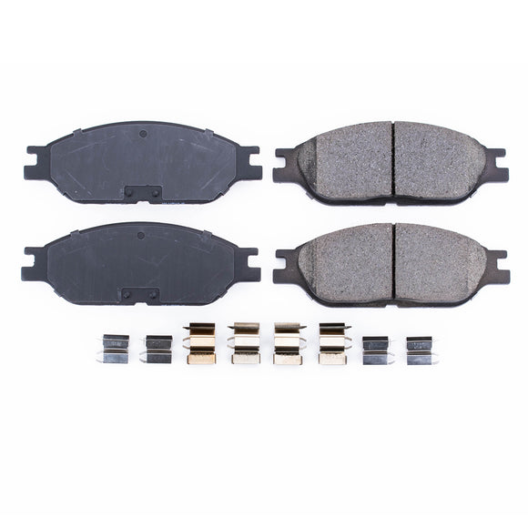 PowerStop Z17 Evolution Ceramic Brake Pads With Hardware