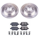 PowerStop OE Stock Replacement Low-Dust Ceramic Brake Pad and Rotor Kit