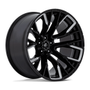 22x12 Fuel Off-Road D849 Rebar Black 5x139.7 ET-44 CB78.1 Wheel Rim