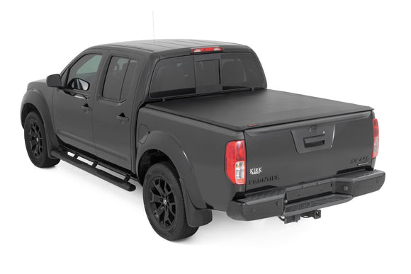 Rough Country Soft Roll Up Bed Cover 5' Bed For Nissan Frontier 2WD 4WD 05-21