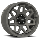 17x7 Vision 416 Se7En Satin Grey 5x114.3 5x4.5 ET0 Wheel Rim