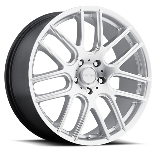 18x8 Vision 426H Cross II Hyper Silver 5x114.3 5x4.5 ET40 Wheel Rim