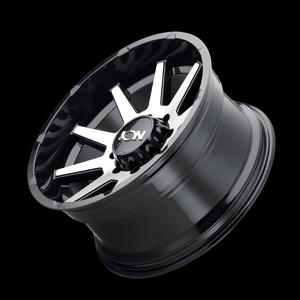 18x9 ION 143 Gloss Black Machined 5x139.7 5x5.5 ET0 Wheel Rim