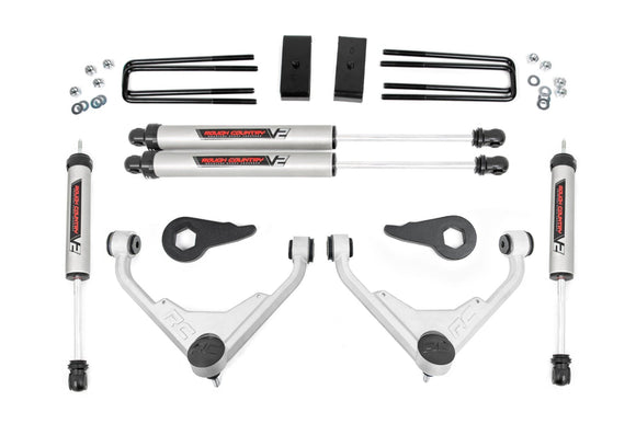 Rough Country 3" Lift Kit FT Code For Chevy GMC 2500HD 01-10