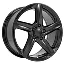 18" Replica CV02C fits Chevrolet C7 Corvette 18x8.5 Satin Black