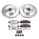PowerStop Z26 Street Performance Ceramic Brake Pad and Drilled & Slotted Rotor K