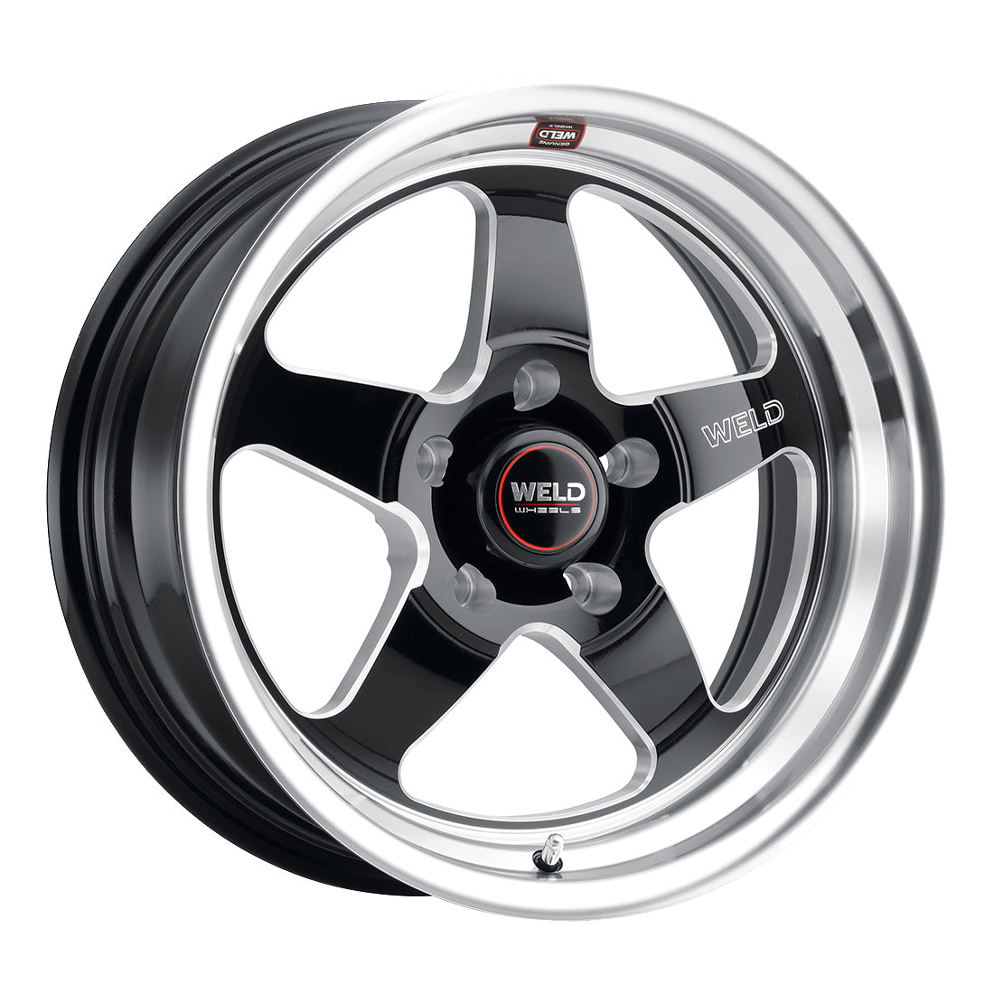 17x8 WELD Performance Ventura Black Milled 5x108 5x4.25 ET38 Wheel Rim