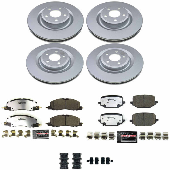 Z36 Truck & Tow Premium Carbon-Fiber Ceramic Brake Pad and Fully Coated Rotor Ki