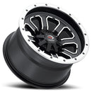 14x7 Vision 548 Commander Matte Black Machined Face 4x110 ET2.5 Wheel Rim
