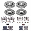 PowerStop OE Stock Replacement Low-Dust Ceramic Brake Pad, Rotor and Caliper Kit