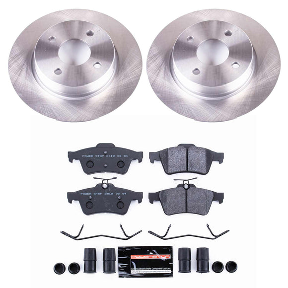PowerStop Track Day Spec High-Performance Brake Pad and Rotor Kit