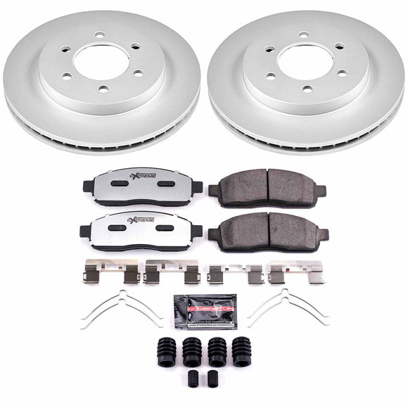 Z36 Truck & Tow Premium Carbon-Fiber Ceramic Brake Pad and Fully Coated Rotor Ki