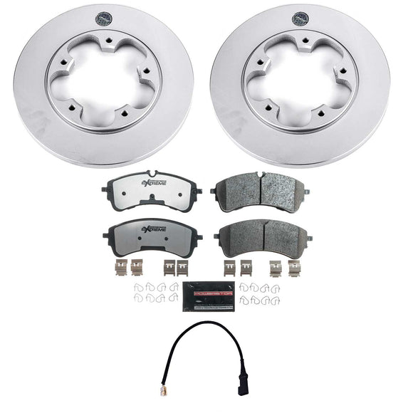 Z36 Truck & Tow Premium Carbon-Fiber Ceramic Brake Pad and Fully Coated Rotor Ki