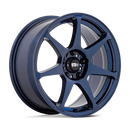 17X8 Motegi MR154 Battle Midnight Blue 5X110 ET30 Wheel Rim-2